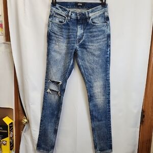 Hudson Jeans Blue Skinny Vintage Wash